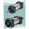 SC Standard-Luftzylinder SC32/40/50/63mm Bohrung Kleiner Pneumatikzylinder Kolben 25/50/75/100/150/200/250mm Hub