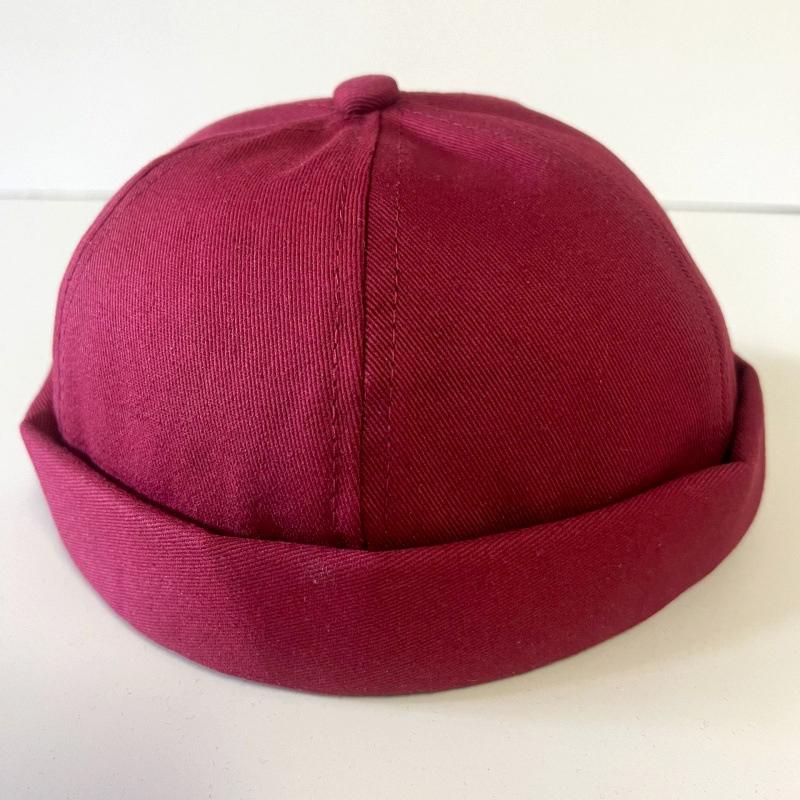 1Pc Docker Adjustable Hip Hop Brimless Cap Casual Skullcap Hat Unisex Sailor Cotton