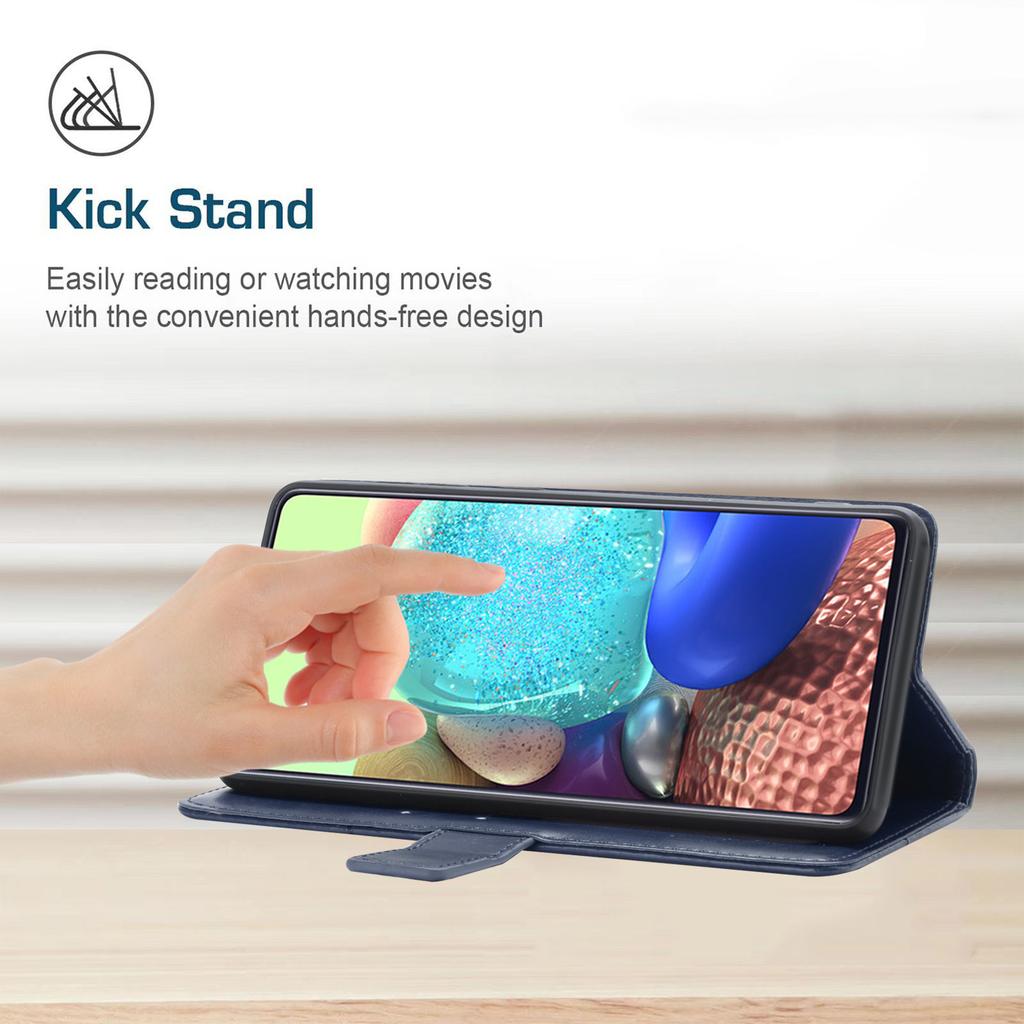 For Sony Xperia 10 VI Case with Wrist Strap Y Shaped Lines Imprint Leather Phone Cover
