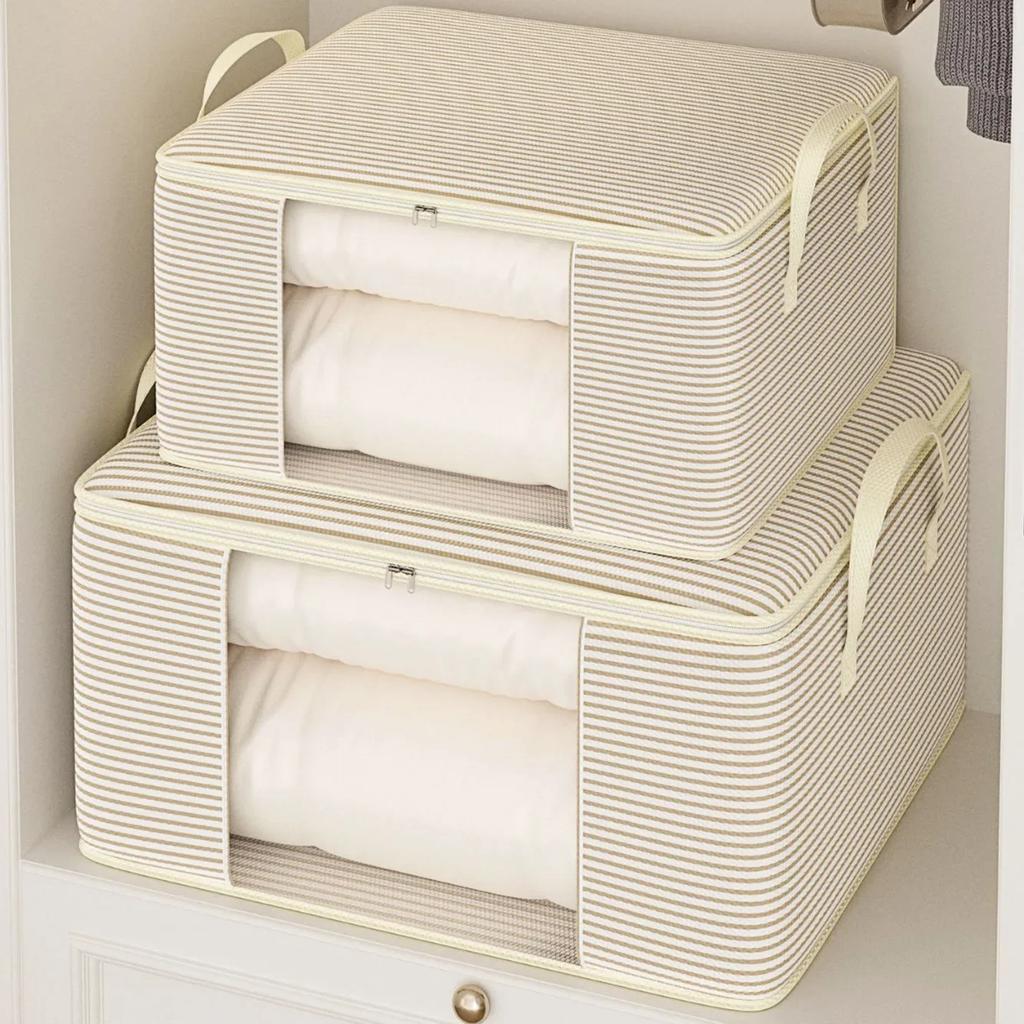 Household Large Foldable Storage Bag,Clothing,Quilt,and Miscellaneous Items Storage Bag,Space-saving,High Load-bearing Capacity