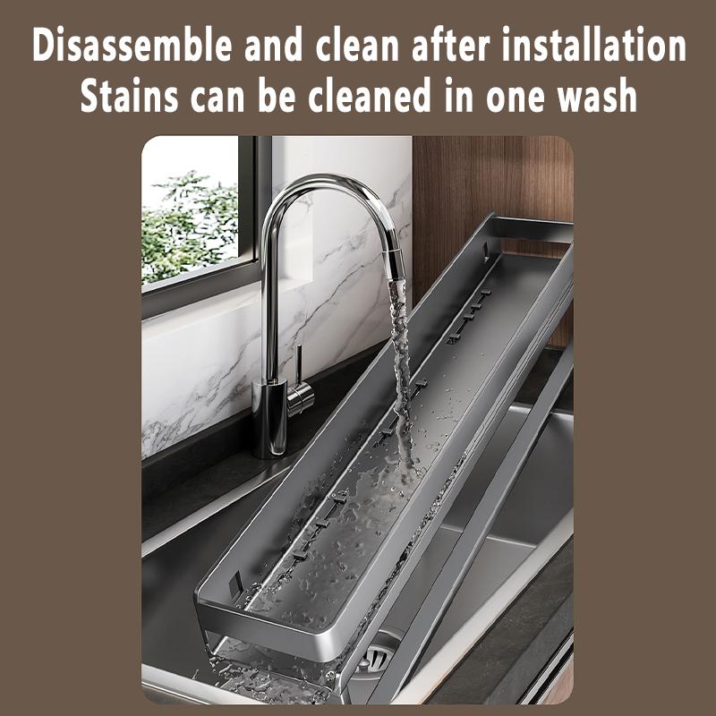 Estante de Cocina de Doble Piso de 40 cm Montado en la Pared Estante para Botellas de Condimentos de Acero al Carbono Multifuncional Estante para Trapos y Toallas, Gancho para Utensilios de Cocina