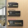 3D Acrylic Office Door Sign – General Manager, Meeting Room, School, Company Department