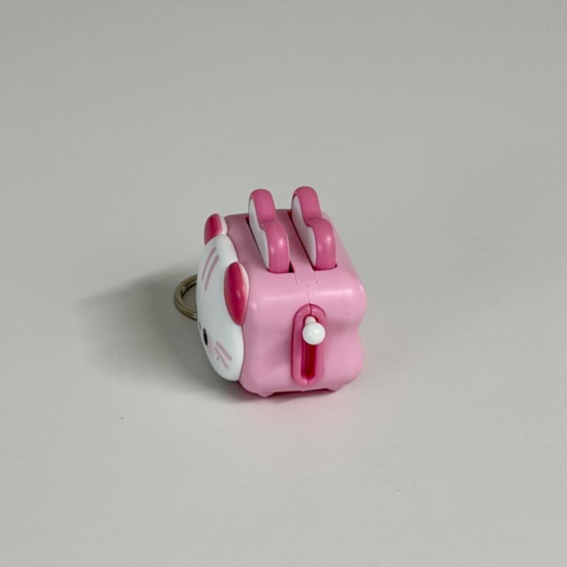 Sounding Button Clicker Cute Keycap Keyring Stress Relief (3 Option)