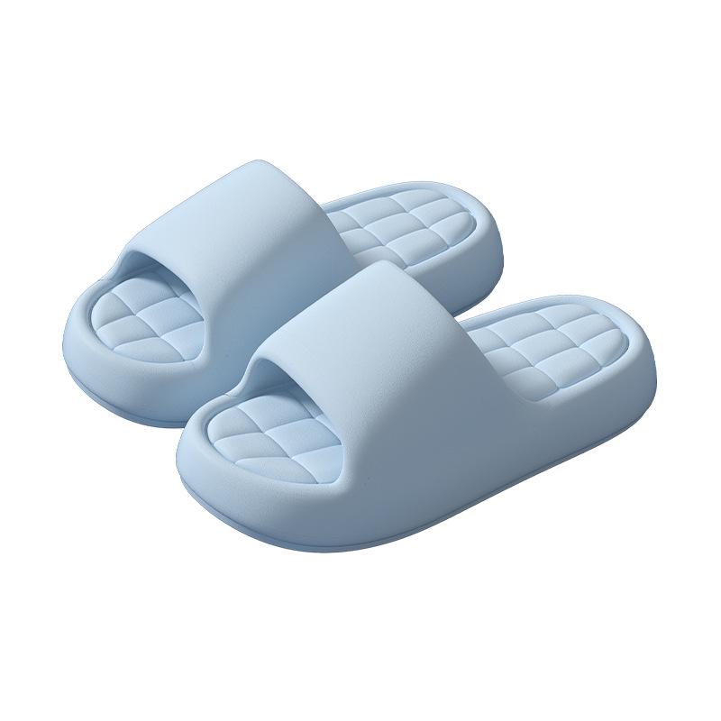 Women's Stylish EVA Thick Sole Slippers: Poop-Like Design, Summer Use, Height Boost, Non-Slip, Suitable for Outdoors, Couple-Friendly.