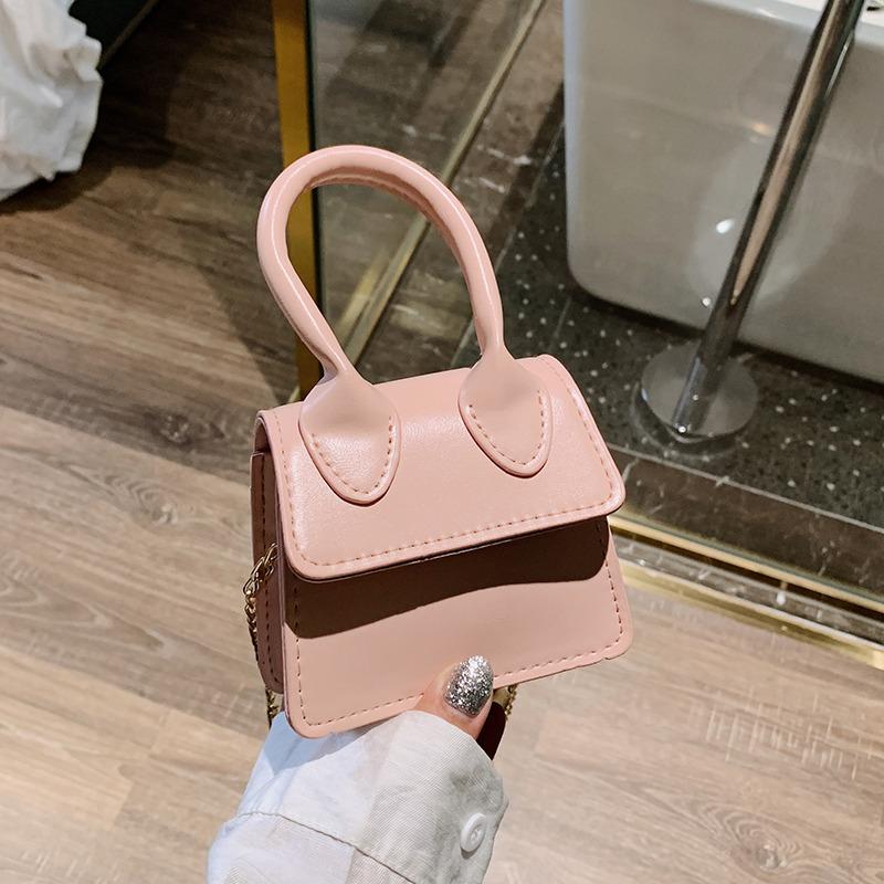 

Newest Mini Tote Bagcrocodile Pattern Flip Messenger Crossbody Bag Female Simple Shoulder Bag Small Square Lady Handbag
