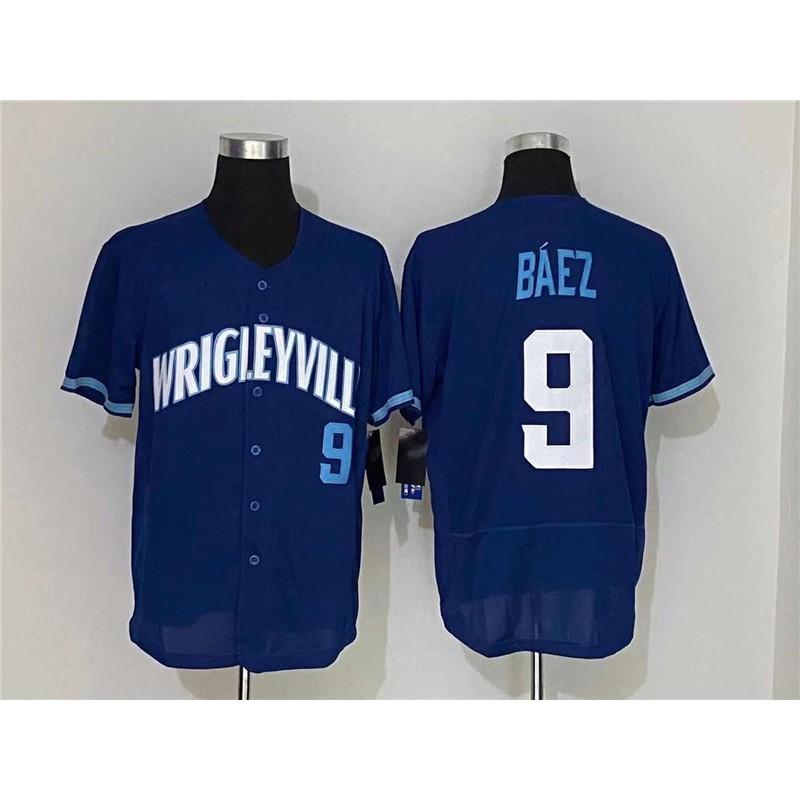 Chicago Cubs MLB Baseballový dres Unisex Vyšívaný Fanouškovské oblečení Sportovní oblečení Muži Dospělí