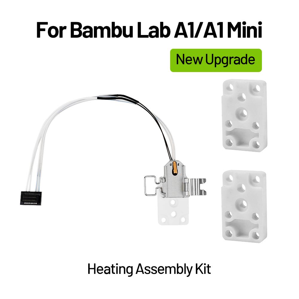 Bambu Lab A1/A1mini Hotend Yükseltilmiş Isıtma Montajı Yüksek Sıcaklık Dayanımı Bambu Lab A1 Mini İçin Bambulab Aksesuarları