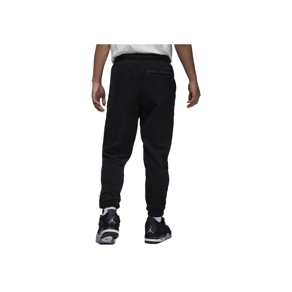 Jordan Essentials Solid Color Jogger Knit Pants Men Bottoms Black FD7532-010