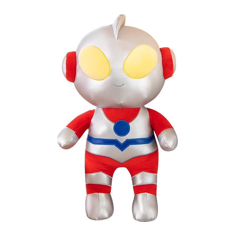Plush Toy Ultraman Doll Large Boy Sleeping Pillow Rag Doll Superman Doll Children's Birthday Gift