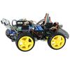 Arduino Smart Car Kit Line Tracking Ultrasonic Obstacle Avoidance Maker Robot Kit 4WD