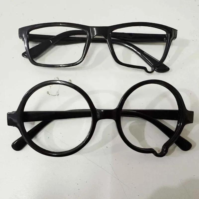 Y2K Teardrop Cosplay Glasses Unisex Without Lenses Eyeglass Jewelry Costume Anime Props Spectacles Eyewear Accessories Gifts
