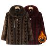 Leisure Loose Faux Fur Outcoat Korean Ladies Plush Coat Spring Autumn Women Long Sleeves Fur Jacket