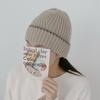 Women's Sweater Folding Men's Bone Hat Beanie