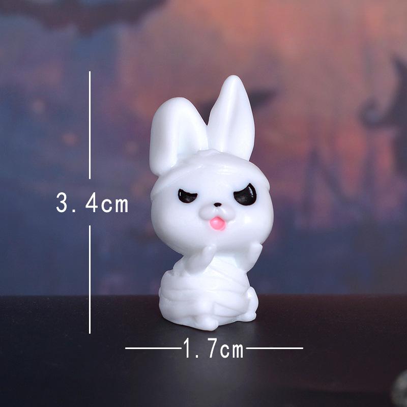 Teufel Geist Hase Gartenarbeit Landschaft Schmuckstück Mumie Geisterfest Zubehör