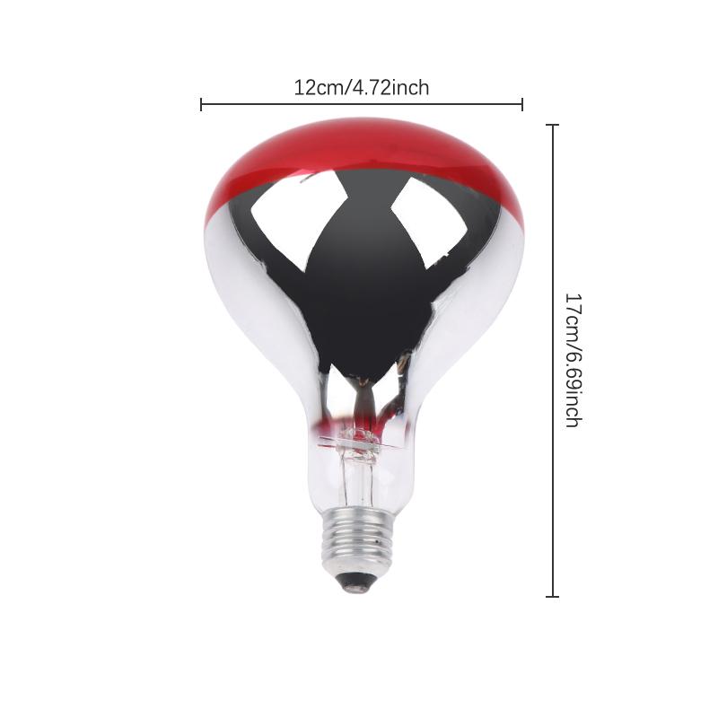 220V 275W Infrared Light Bulb Use For Infrared Heating Therapy Lamp Full Body Back Knee Joint Pain Relief Physiotherapy Lamp