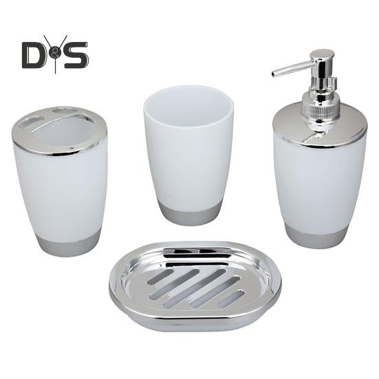 6 Teile/satz Badezimmer Kit Lotion Flasche Mundwasser Tasse Zahnbürste Tasse Seife Box WC-Bürste Mülleimer Set Toilettenartikel Veranstalter