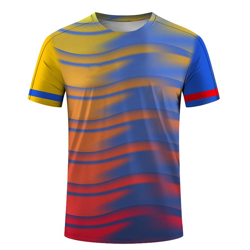 T Shirt For Men 3D Printed Men's Sweatshirt Loose Short Sleeve Clothes Summer Sports T-shirt Male Quick Dry Tees Daily Pullover