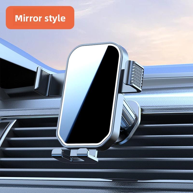 

Car phone holder, car air outlet navigation phone holder, universal gravity automatic clamping mirror support bracket