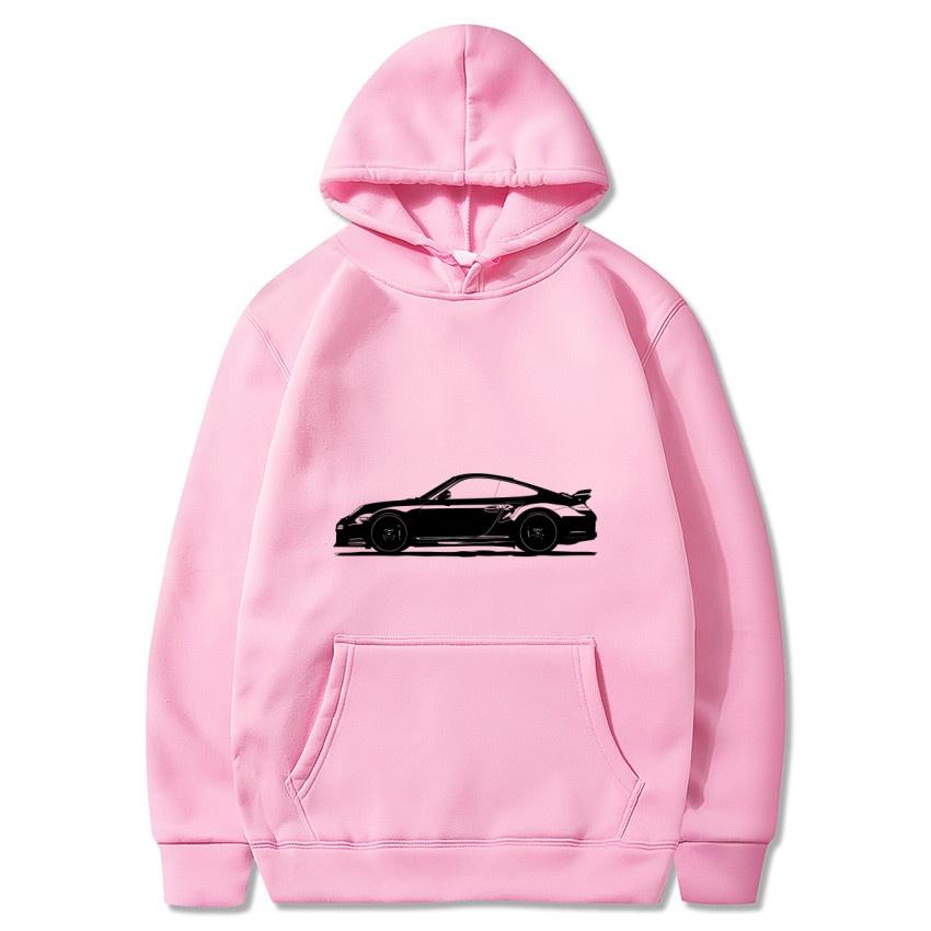 Sports cars, luxury cars, printed autumn and winter hoodies, men's and women's long sleeved streetwear, hip-hop warm hoodies
