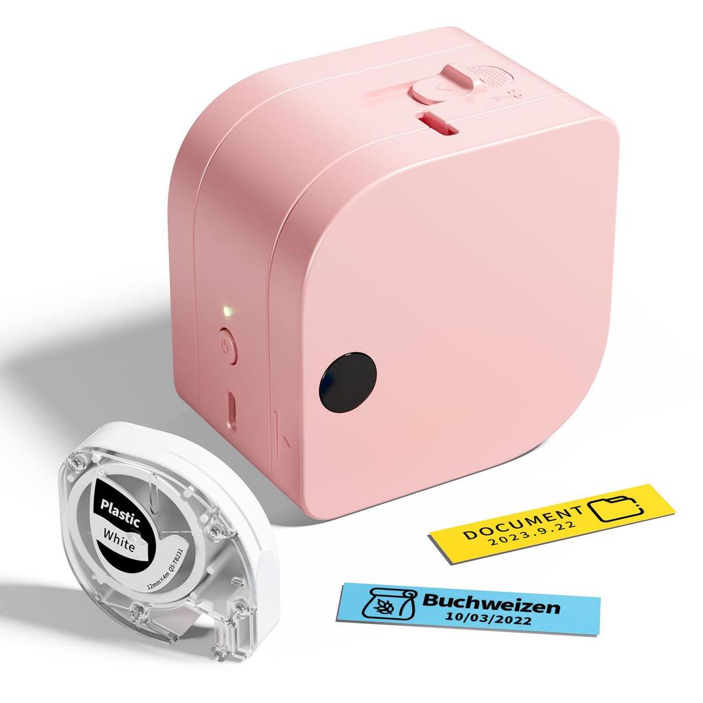 Phomemo P12 PRO Bluetooth Mini Thermal Label Printer with Inkless Lithium Battery