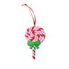 Santa Claus Christmas Lollipop Ornaments Soft Clay Christmas Hanging  Candy Cane Xmas   Gift