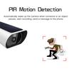 Solar WiFi IP Camera 1080P HD Outdoor Charging Battery Wireless Security  Camera PIR Motion Detection Bullet Surveillance CCTV