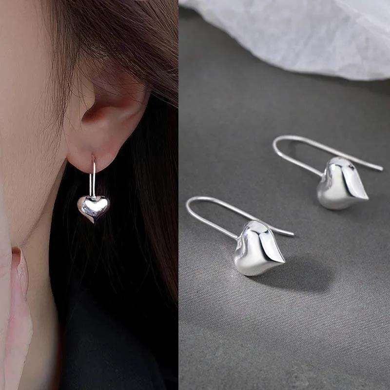 4ks/set Nerezové estetické náušnice se zirkonovým krystalem pro ženy Egirl New Y2K Cool Daily Wear šperky Příslušenství