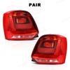 Right/ Left Tail Light For VW Polo 6C Hatchback 2014 2015 2016 2017 Reversing Brake Light Warning Stop Lamp Without Bulb
