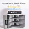Deli 3-Section Desktop File Organizer with Pen Holder