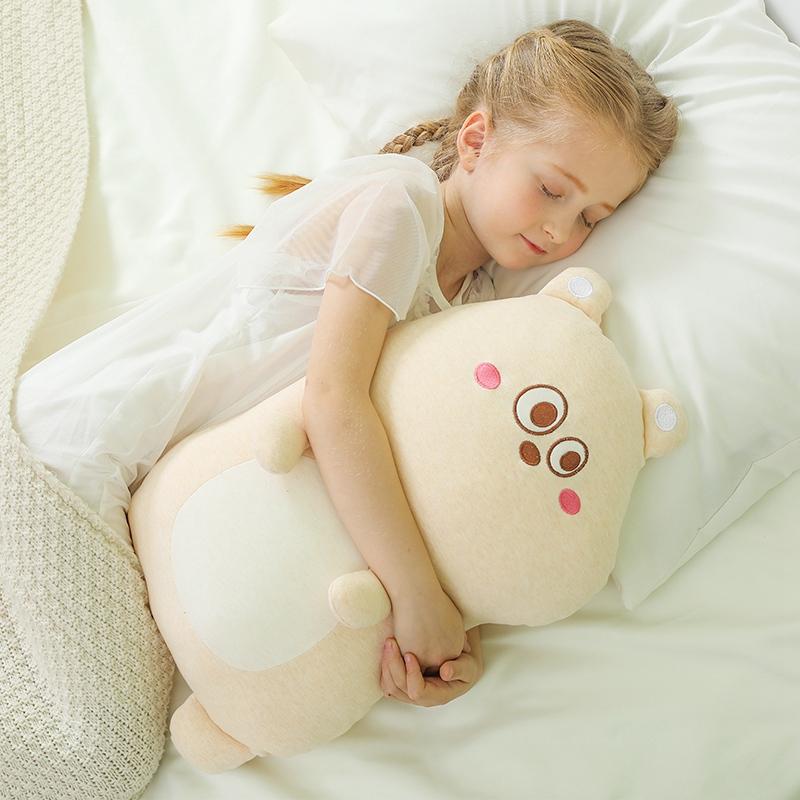 

Толстый криволицый медведь динозавр плюшевые игрушки подушки милые мягкие чучела животных кукла стул подушка высокое качество подарок 50X35cm белый