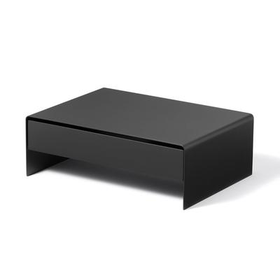 MUJI Steel Monitor Stand with Dark Width 320 X Depth 230 X Height 110mm 83767143 Drawer, Gray, Approx.
