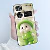 Case For ZTE Nubia Z60 Z70 Z70S Z50 Ultra Cute Love Heart Rabbit Matte Black Soft Silicone Cover For Nubia Z60Ultra Fundas Shell