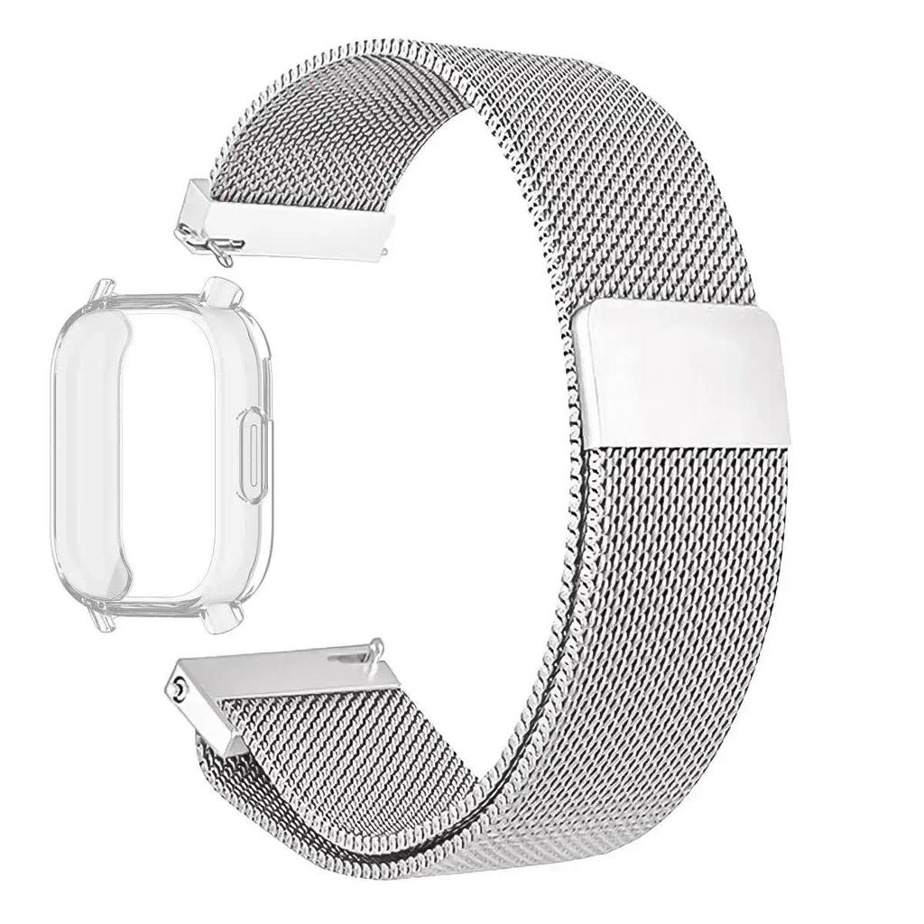 Milanese Mesh Strap For Redmi Watch 5 Active Band With Case Screen Protector Redmi Watch 5 Lite Watchbands Bracelet Accessories