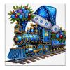 Weihnachtsmann und Rentier Diamant-Dekorationsmalerei - Warm, Heilend, Dreidimensional, Lässige Dekorationsmalerei