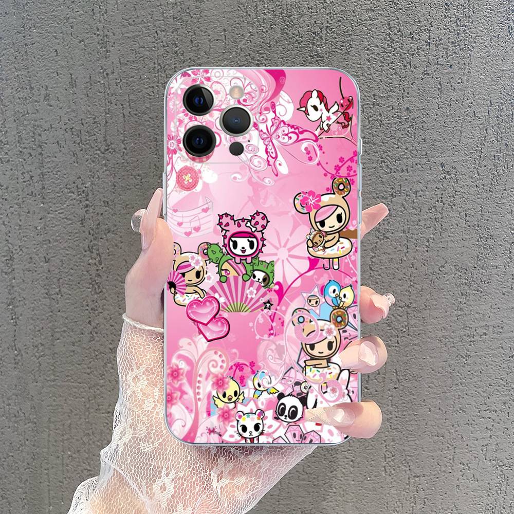 Japan Tokidoki For IPhone 17 16 16e 15 14 13 12 11 Pro Max Mini Plus Phone Case