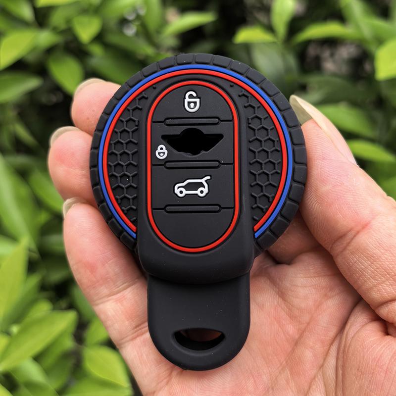

3/4Button Silicone Car Key Case Cover Shell for BMW Mini COOPERS ONE JCW F56 F55 F54 F57 F60 R55 R56 R57 R58 R59 R60 S Roadster
