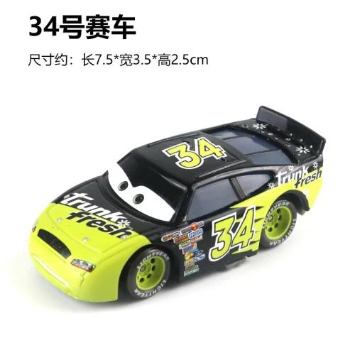 All Style Pixar Cars Metal Diecast Cars Model Lightning Mcqueen Alloy Car Number 4.19.28.36.51 101 Racing Series Toy