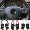 Auto Lenkrad Schaltwippen Verlängerung Schalthebel Aufkleber DSG Getriebe Für Skoda Octavia A7 Mk3 5E Rs Vrs Superb B8 Scala Karoq Kodiaq