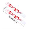 Halloween Cosplay Nurse Costume Socks Bloody High Stockings Women Stockings Blood Stained High Socks Halloween Over Knee Socks