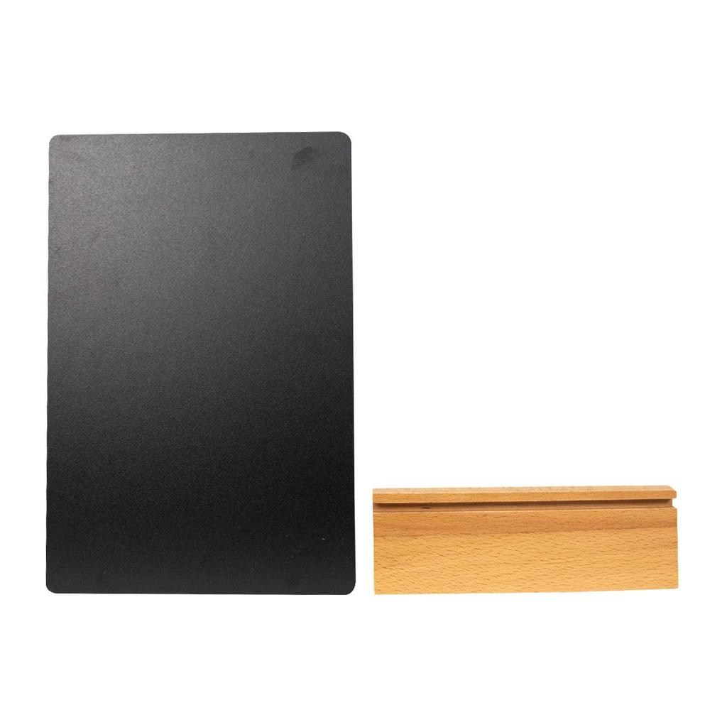KMA URISAPO [Blackboard] Desktop Mini Blackboard (L) Approx. A4 Size W20cm X H30cm Menu Board Wooden