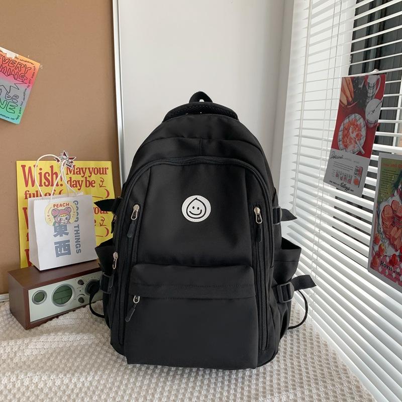 

Стиль школьного рюкзака для школьников, стильный стиль для школьников старших классов, милый рюкзак большой емкости для повседневного ношения, Versa чёрный