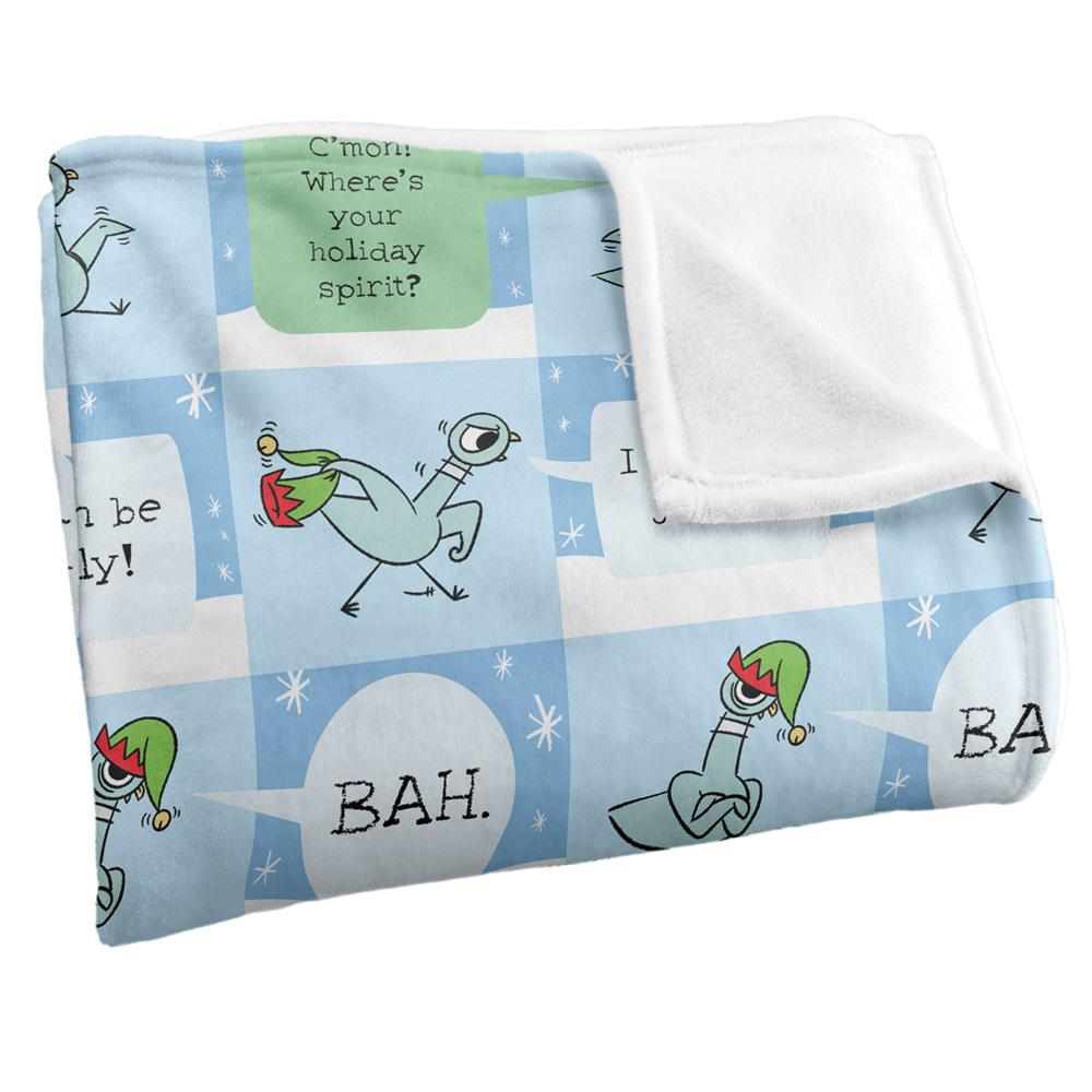The Pigeon Dont Let Drive The Silky Sleigh Supersoft Blanket