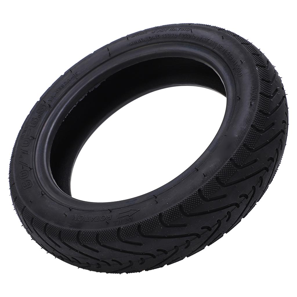 10 Inch Electric Scooter Tubeless Tire 60 70 6.5 Electric Scooter Rubber Tire Replacement MAX G30 Yellow Line