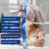 Blue Sky Shower Curtain White Clouds Nature Scenic Landscape Bathroom Decor, Waterproof Cloth Fabric with Hooks, 72x72 inch