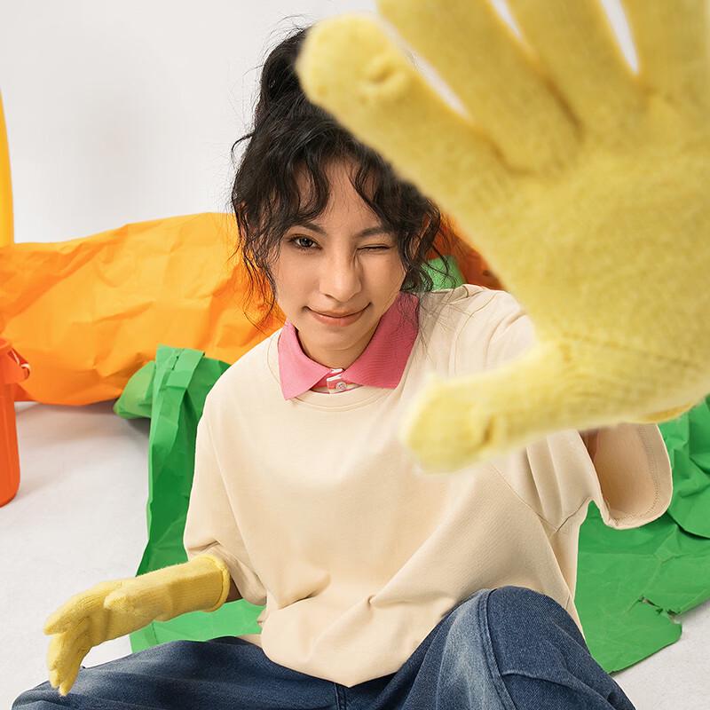 Men's Pure Cotton Loose Fit Smiley Face T-Shirt