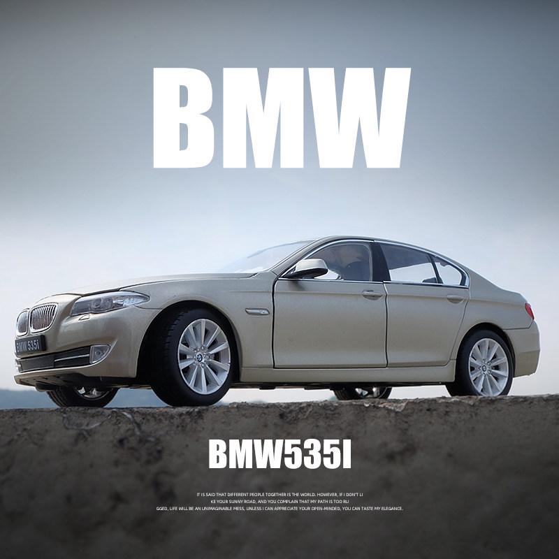 WELLY 1/24 BMW 535i Alloy Car Diecasts & Toy Vehicles Car Model Miniature Scale Model Car for Children