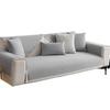 Premium Chenier Sofa Cushion, Four-Season Universal Seat Cushion, Non-Slip Leather Sofa Cover, New Simple Cloth Cushion
