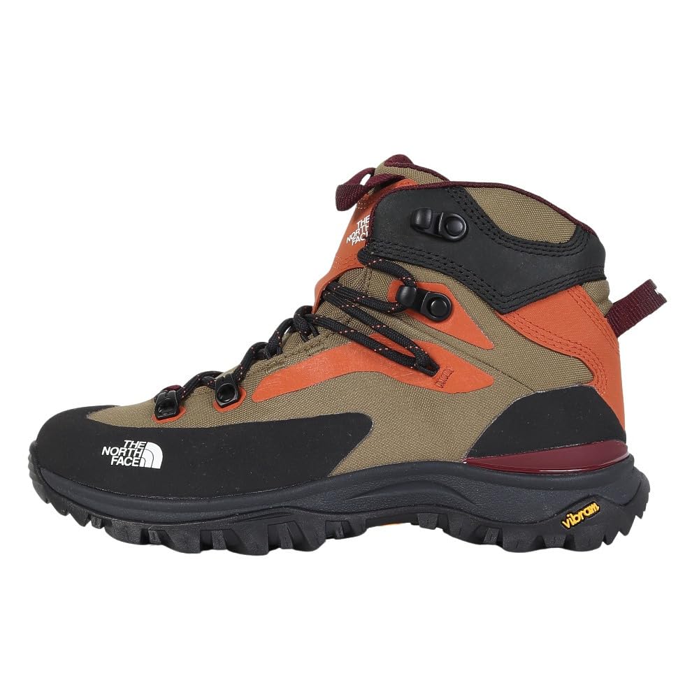 The North Face W Creston Hike Mid Fear Size 5 WP, Green/TNF Black,