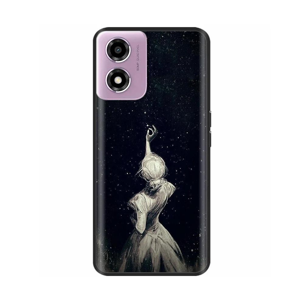 Für Motorola Moto E14 Hülle Luxus TPU Weiches Silikon Handyhüllen Abdeckung Für Moto E13 E MotoE14 E 14 Stoßfest Süßes Bumper Hülle