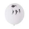 10pcs 12inch White Sheep Latex Balloons Inflatable Animal Balloons Sheep Print Balloon  Home Decor